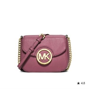 Michael Kors Fulton Pink Small Crossbody‎ Bag